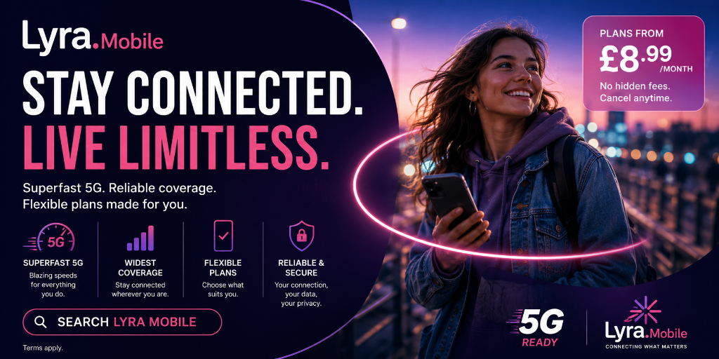 Stay connected.